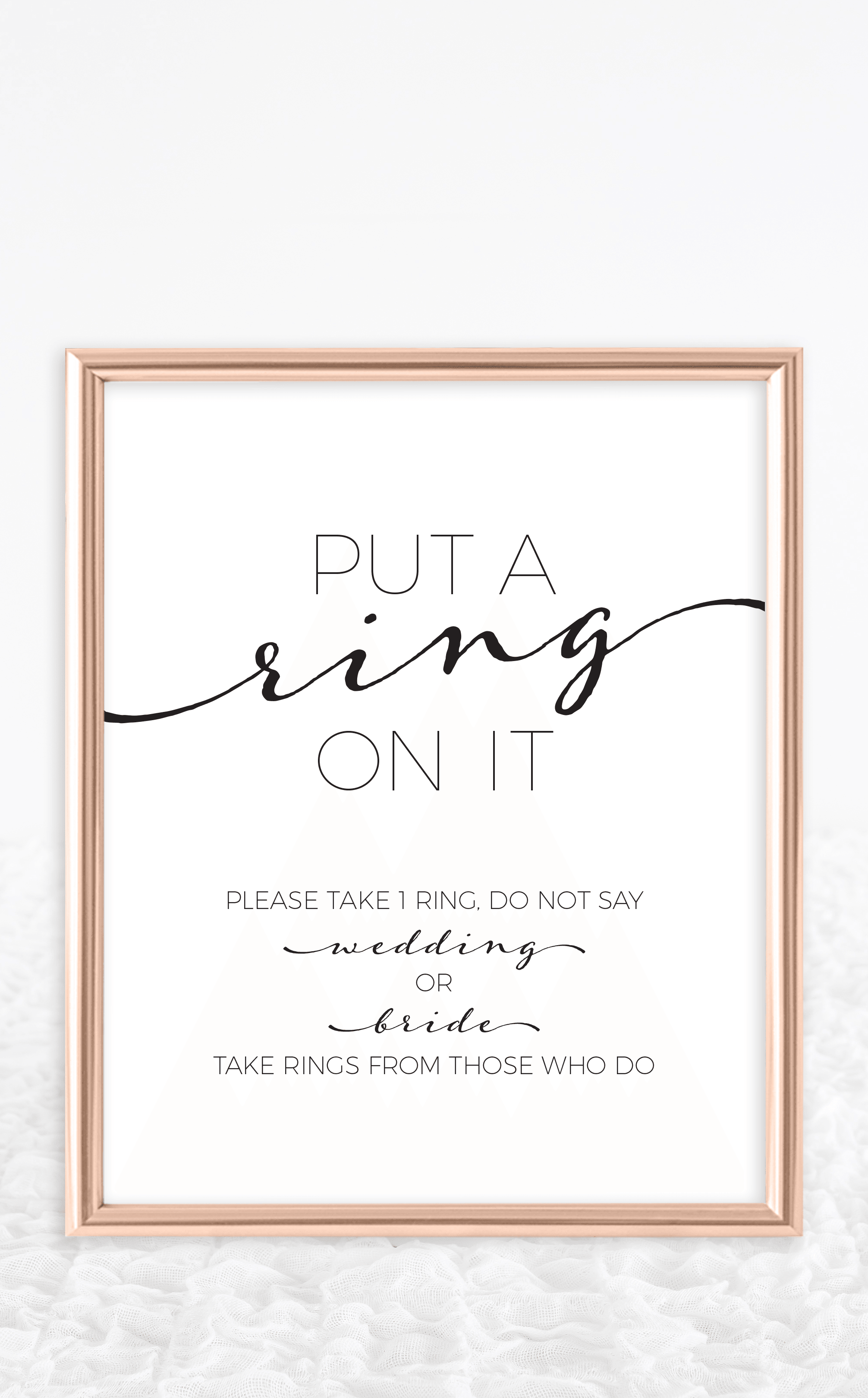Put a Ring On It Game printable bridal shower games | put a ring on it ring game – arra
