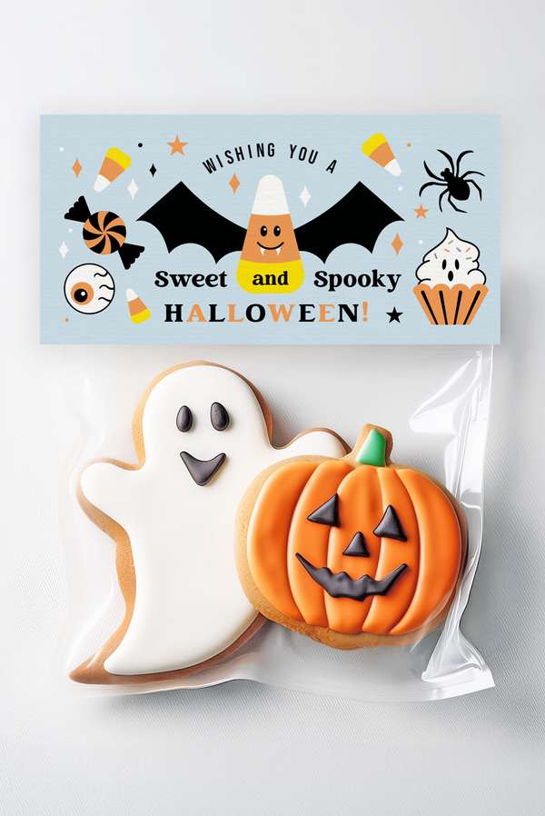 Halloween Treat Bag Toppers