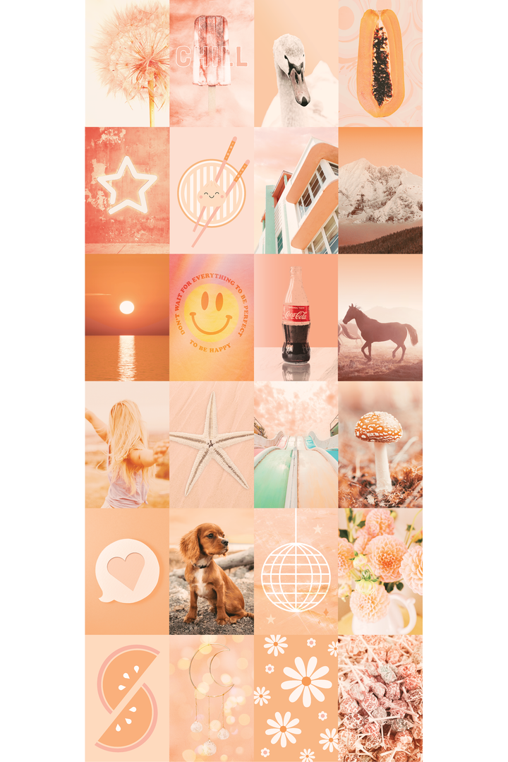 Peach Wall Collage Kit – ARRA Creative