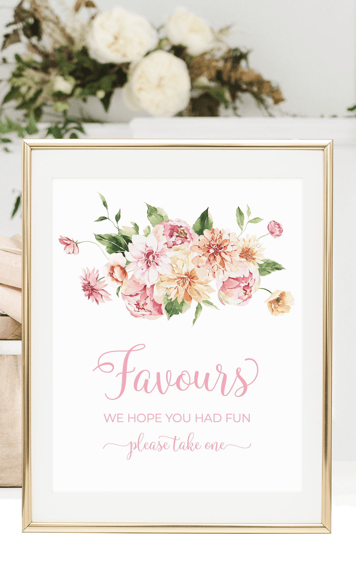 Baby in Bloom Baby Shower Decorations Favors Table Sign – ARRA