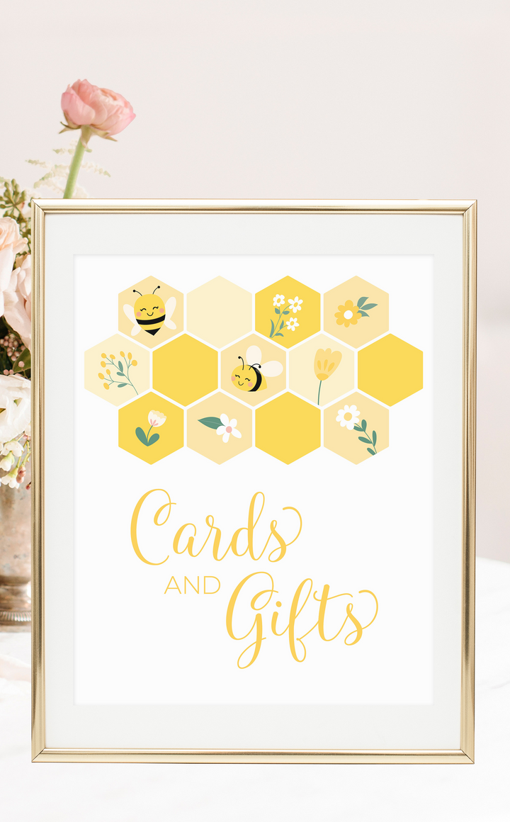 Bee Cards and Gifts Sign - ARRA Creative