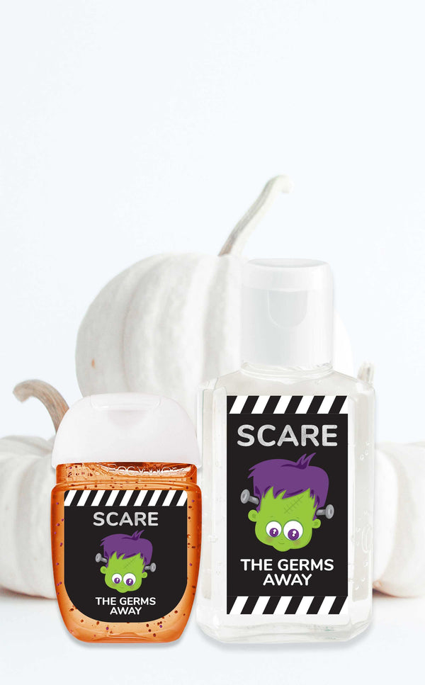 Halloween Hand Sanitizer Labels - ARRA Creative