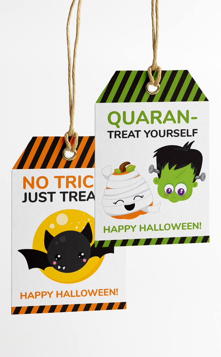 Halloween Treat Bag Tags - ARRA Creative