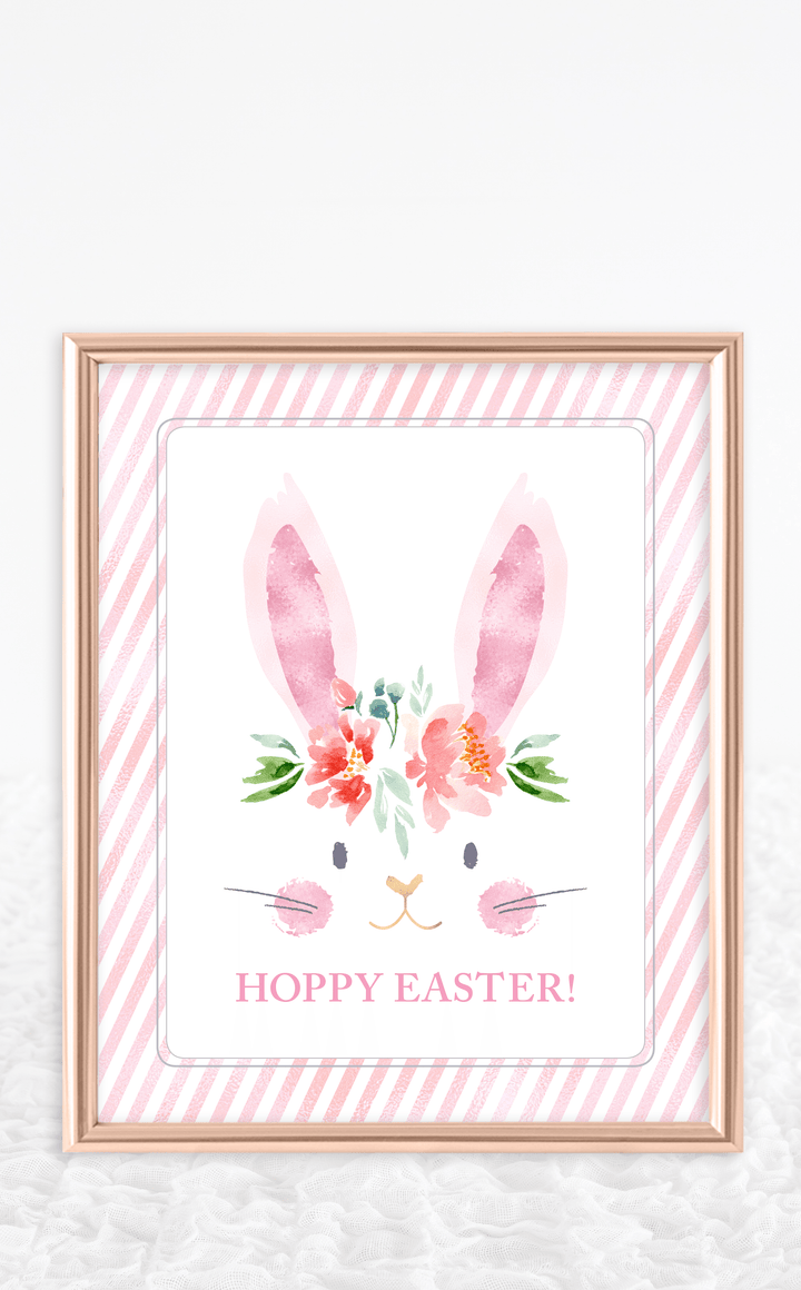 Hoppy Easter Bunny Sign - ARRA Creative