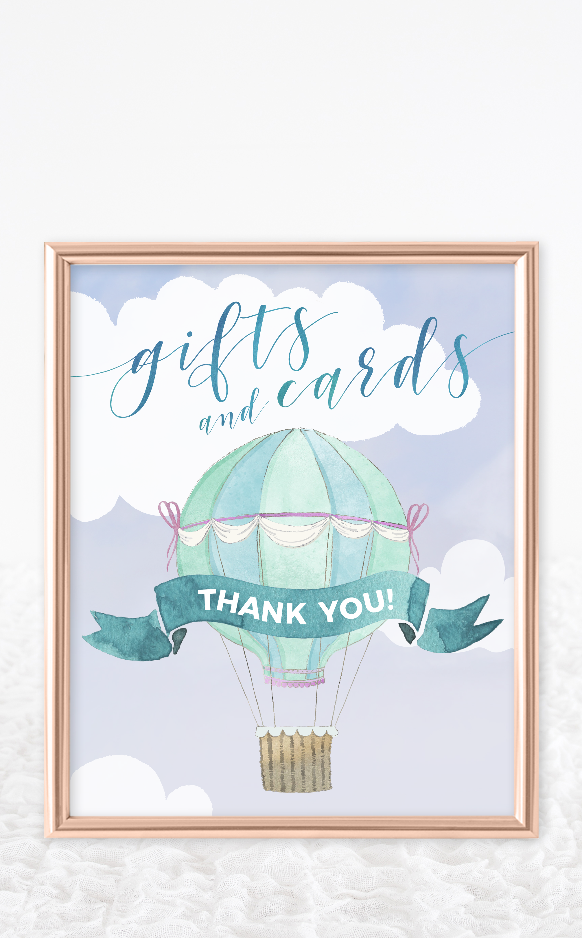 Christmas Hot Air Ballooning Gift Voucher Template | Printable Gift  Certificate