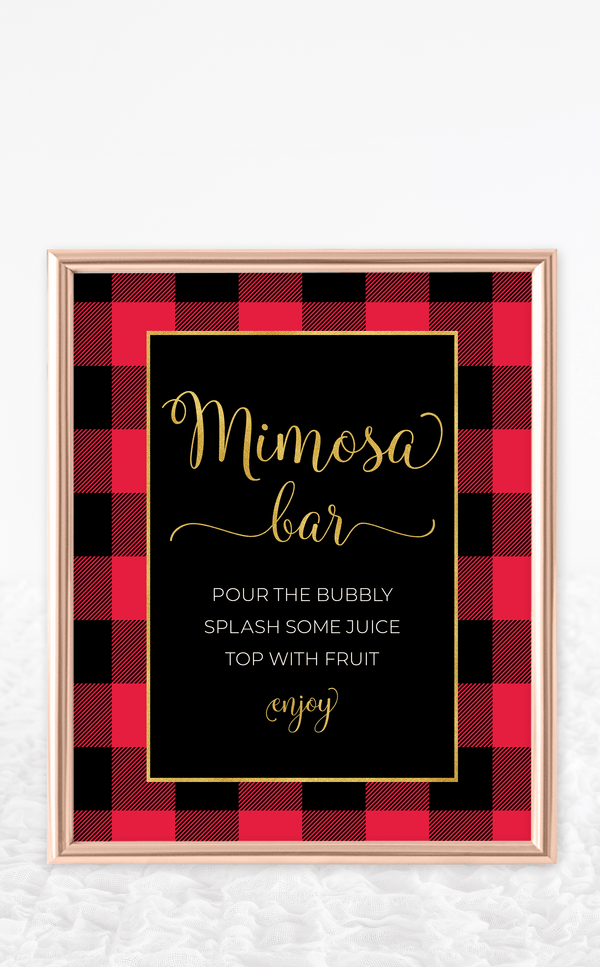 Flannel Mimosa Bar Kit - ARRA Creative